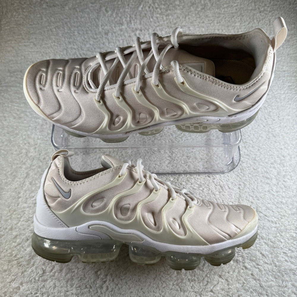 Nike Air Vapormax Plus Mens 12 Sail White Good 924453-100 Running Shoes Sneakers